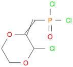 Phosphonic dichloride, [(3-chloro-1,4-dioxan-2-ylidene)methyl]-