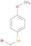 Benzene, 1-[(bromomethyl)seleno]-4-methoxy-