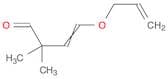 3-Butenal, 2,2-dimethyl-4-(2-propenyloxy)-