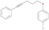 Benzene, 1-iodo-4-[(5-phenyl-4-pentynyl)oxy]-