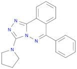 6-PHENYL-3-(PYRROLIDIN-1-YL)-1,2,4-TRIAZOLO[3,4-A]PHTHALAZINE