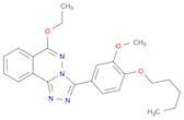 6-ETHOXY-3-(3-METHOXY-4-(PENTYLOXY)PHENYL)-1,2,4-TRIAZOLO[3,4-A]PHTHALAZINE