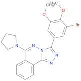 3-(3-Bromo-4,5-dimethoxyphenyl)-6-(pyrrolidin-1-yl)-[1,2,4]triazolo[3,4-a]phthalazine