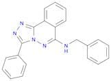 3-Phenyl-N-(phenylmethyl)-1,2,4-triazolo(3,4-a)phthalazin-6-amine