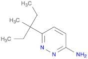 6-(3-Methylpentan-3-yl)pyridazin-3-amine
