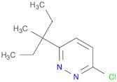 Pyridazine, 3-chloro-6-(1-ethyl-1-methylpropyl)-