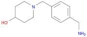 1-([4-(Aminomethyl)phenyl]methyl)piperidin-4-ol