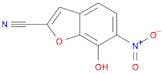 2-Benzofurancarbonitrile, 7-hydroxy-6-nitro-