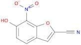 2-Benzofurancarbonitrile, 6-hydroxy-7-nitro-