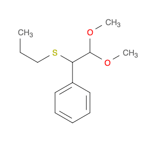 Benzene, [2,2-dimethoxy-1-(propylthio)ethyl]-
