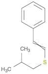Benzene, [2-[(2-methylpropyl)thio]ethenyl]-