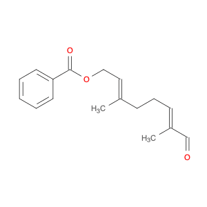 2,6-Octadienal, 8-(benzoyloxy)-2,6-dimethyl-, (E,E)-
