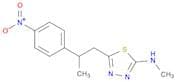 1,3,4-Thiadiazol-2-amine, N-methyl-5-[2-(4-nitrophenyl)propyl]-