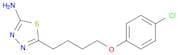 1,3,4-Thiadiazol-2-amine, 5-[4-(4-chlorophenoxy)butyl]-