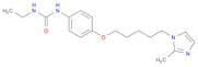 Urea, N-ethyl-N'-[4-[[5-(2-methyl-1H-imidazol-1-yl)pentyl]oxy]phenyl]-