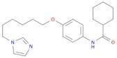 Cyclohexanecarboxamide, N-[4-[[6-(1H-imidazol-1-yl)hexyl]oxy]phenyl]-