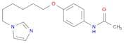 Acetamide, N-[4-[[6-(1H-imidazol-1-yl)hexyl]oxy]phenyl]-