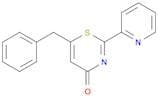 4H-1,3-Thiazin-4-one, 6-(phenylmethyl)-2-(2-pyridinyl)-