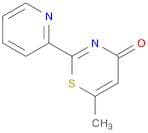 4H-1,3-Thiazin-4-one, 6-methyl-2-(2-pyridinyl)-