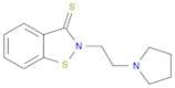 1,2-Benzisothiazole-3(2H)-thione, 2-[2-(1-pyrrolidinyl)ethyl]-