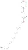 4-Morpholinebutanoic acid, dodecyl ester