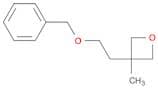 Oxetane, 3-methyl-3-[2-(phenylmethoxy)ethyl]-
