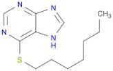 purine, 6-(heptylthio)-