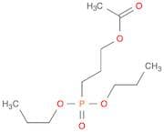 Phosphonic acid, [3-(acetyloxy)propyl]-, dipropyl ester
