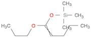 Silane, trimethyl[(1-propoxy-1-pentenyl)oxy]-