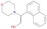 Ethenol, 2-(4-morpholinyl)-2-(naphthalenyl)-