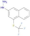 Hydrazine, [4-[(trifluoromethyl)thio]-2-naphthalenyl]-