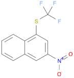 Naphthalene, 3-nitro-1-[(trifluoromethyl)thio]-