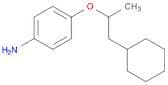 Benzenamine, 4-(2-cyclohexyl-1-methylethoxy)-