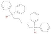 Stannane, 1,5-pentanediylbis[bromodiphenyl-