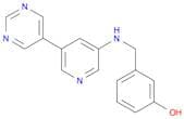 Phenol, 3-[[[5-(5-pyrimidinyl)-3-pyridinyl]amino]methyl]-