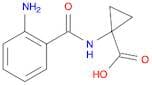 Cyclopropanecarboxylic acid, 1-[(2-aminobenzoyl)amino]-