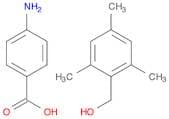 Benzenemethanol, 2,4,6-trimethyl-, 4-aminobenzoate