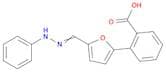 Benzoic acid, 2-[5-[(phenylhydrazono)methyl]-2-furanyl]-
