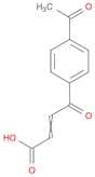 2-Butenoic acid, 4-(4-acetylphenyl)-4-oxo-