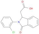 1H-Isoindole-1-acetic acid, 2-(2-chlorophenyl)-2,3-dihydro-3-oxo-