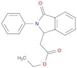 1H-Isoindole-1-acetic acid, 2,3-dihydro-3-oxo-2-phenyl-, ethyl ester