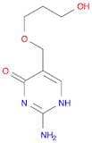 4(1H)-Pyrimidinone, 2-amino-5-[(3-hydroxypropoxy)methyl]-