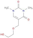 2,4(1H,3H)-Pyrimidinedione, 5-[(2-hydroxyethoxy)methyl]-1,3-dimethyl-