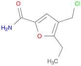 4-(chloromethyl)-5-ethyl-2-furamide