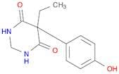 4,6(1H,5H)-Pyrimidinedione,5-ethyldihydro-5-(4-hydroxyphenyl)-