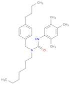 Urea, N-[(4-butylphenyl)methyl]-N-heptyl-N'-(2,4,5-trimethylphenyl)-