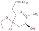 2-Butanone, 4-[2-(3-butenyl)-1,3-dioxolan-2-yl]-3-hydroxy-, (S)-