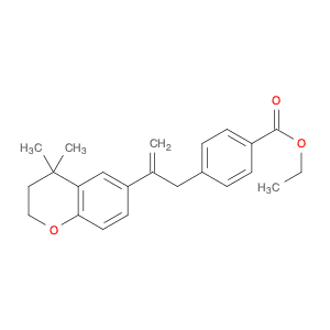 Benzoic acid,4-[2-(3,4-dihydro-4,4-dimethyl-2H-1-benzopyran-6-yl)-1-propenyl]-, ethyl ester,(E)- (…