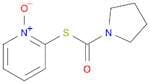 1-Pyrrolidinecarbothioic acid, S-(1-oxido-2-pyridinyl) ester