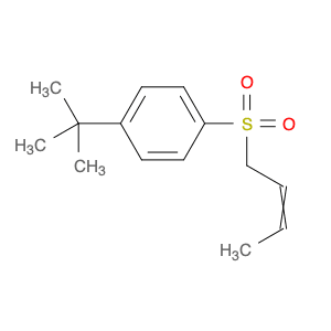 Benzene, 1-(2-butenylsulfonyl)-4-(1,1-dimethylethyl)-